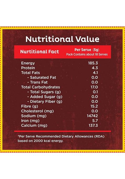 Orika Delhi Highway Parantha Masala, 90 G | Authentic North Indian Spice Blend For Paranthas No Artificial Colour And Additives