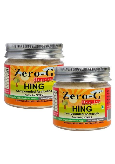 Zero - G Zero-G Gluten Free Hing (2 Pack Combo) Asafoetida Powder 50 Gram Each