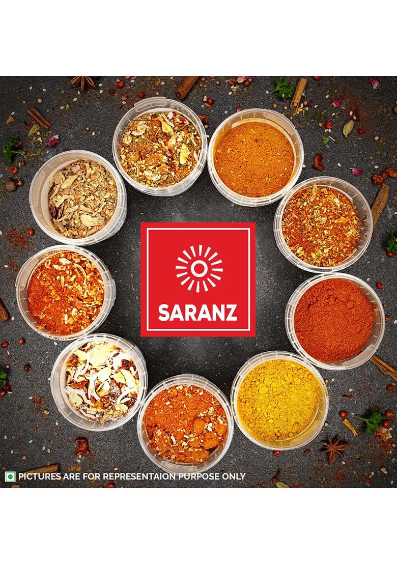 Saranz Adobo Mix Exotic Seasoning Perfect For Snacks, Appetizers|Hand-Grounded Spices|Made With Onion Powder, Garlic Paprika, Black Pepper| Fresh Powder Grilling & Marinade Powder-100 Grams Sprinkler Jar