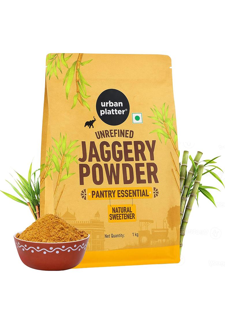 Urban Platter Jaggery Powder, 1Kg / 35.2Oz [Pure, Natural & Chemical Free]