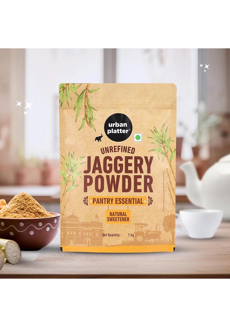 Urban Platter Jaggery Powder, 1Kg / 35.2Oz [Pure, Natural & Chemical Free]