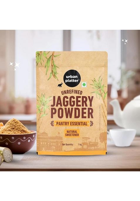 Urban Platter Jaggery Powder, 1Kg / 35.2Oz [Pure, Natural & Chemical Free]