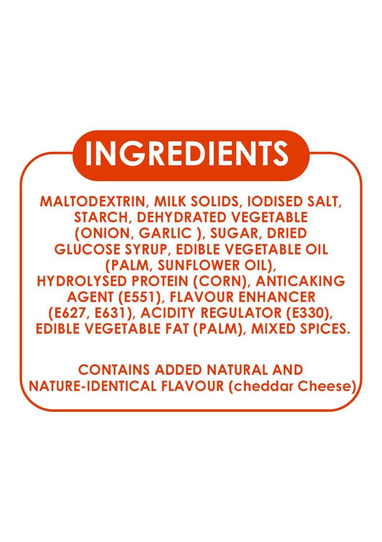 The Select Aisle Cheddar Cheese Seasoning 65G | Perfect For Popcorn, Fries, Chips, Nachos, Pasta & Snacks Rich Savory Powder Ready-To-Sprinkle Vegetarian No Artificial Additives