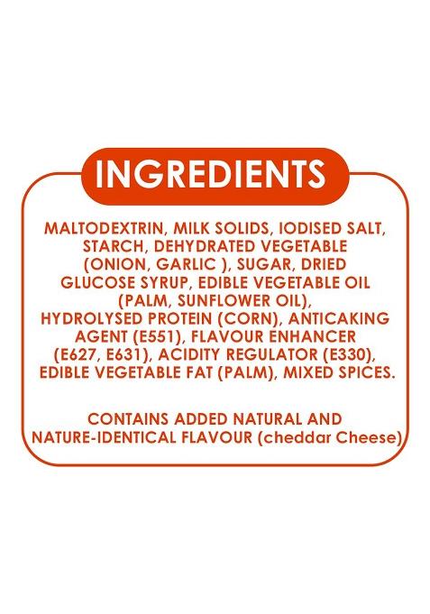 The Select Aisle Cheddar Cheese Seasoning 65G | Perfect For Popcorn, Fries, Chips, Nachos, Pasta & Snacks Rich Savory Powder Ready-To-Sprinkle Vegetarian No Artificial Additives