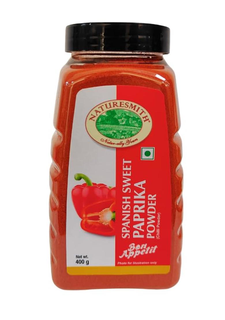 Nature Smith Naturesmith Spanish Sweet Paprika Powder-400G || Spice Flavour In Big Jar
