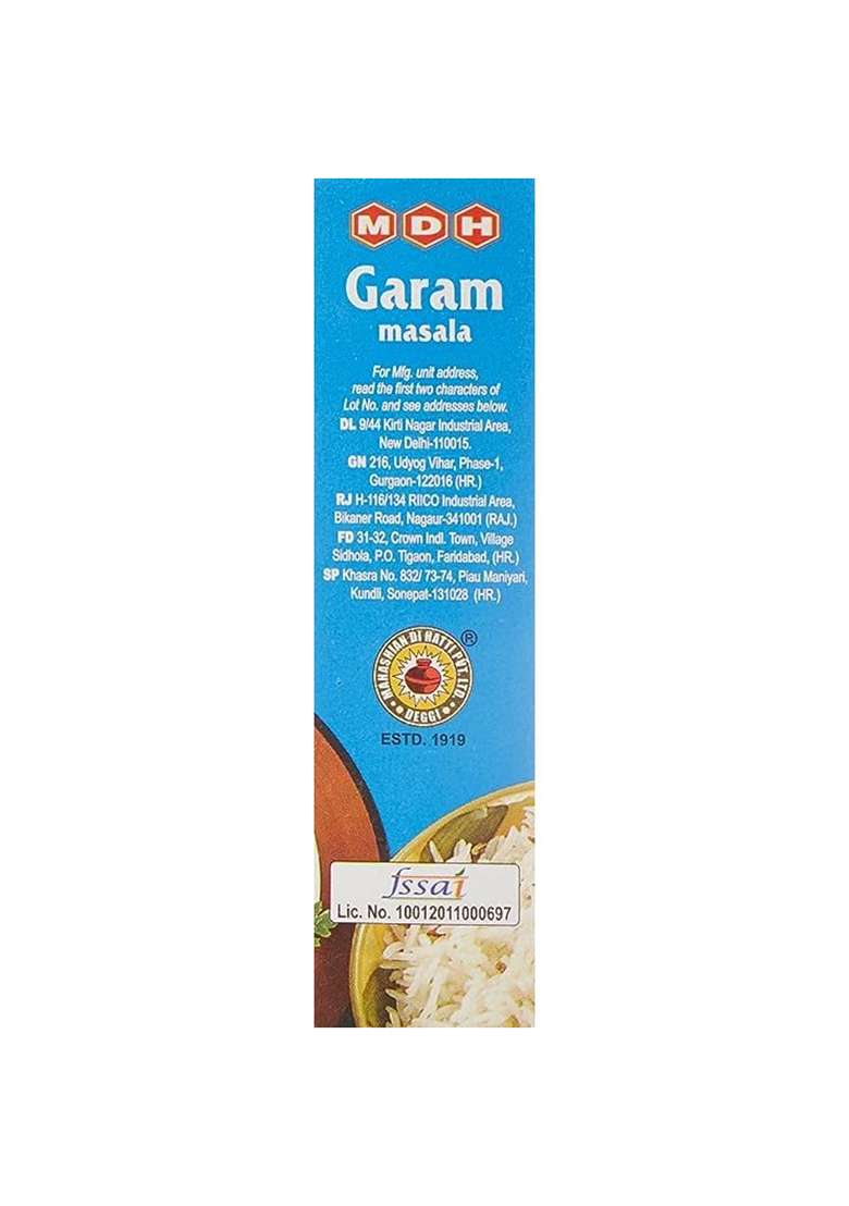 Mdh Garam Masala, 100G - Indya