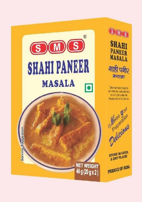 Subhash Masala Sms Shahi Paneer 40G