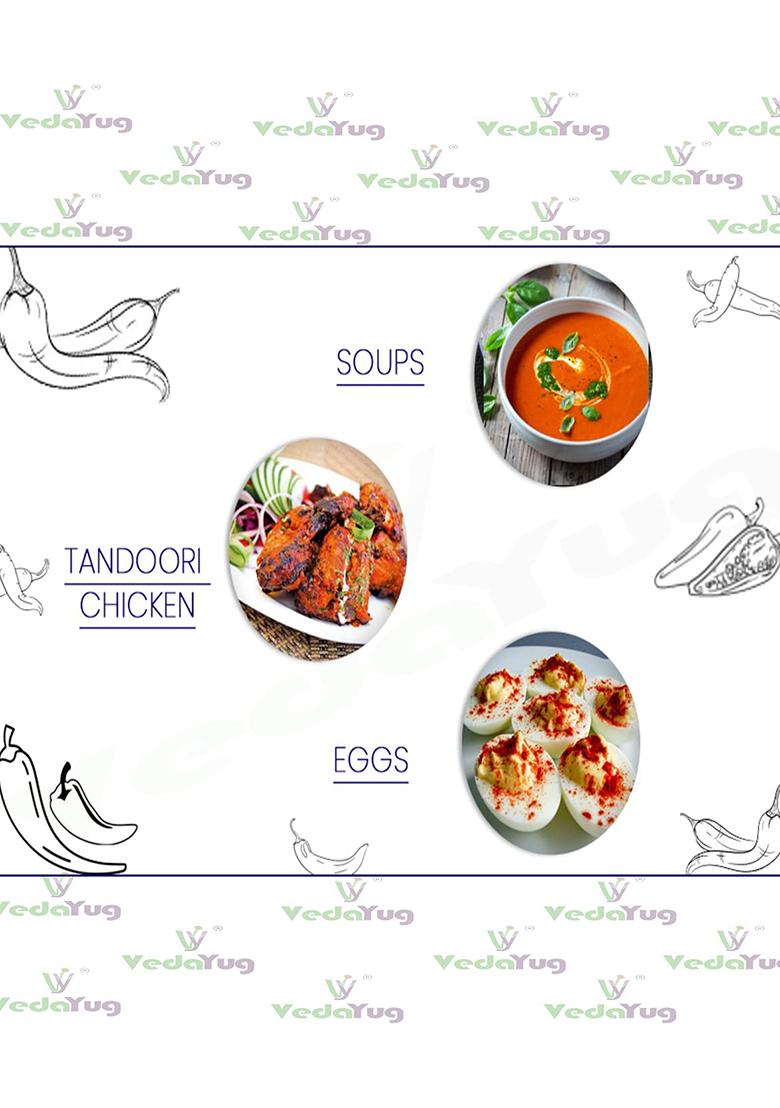 Vy Vedayug Red Sweet Paprika Powder 100G | 100% Pure Non-Smoked Mild Chilli For Cooking, Pizza, Pasta & Seasoning No Preservatives