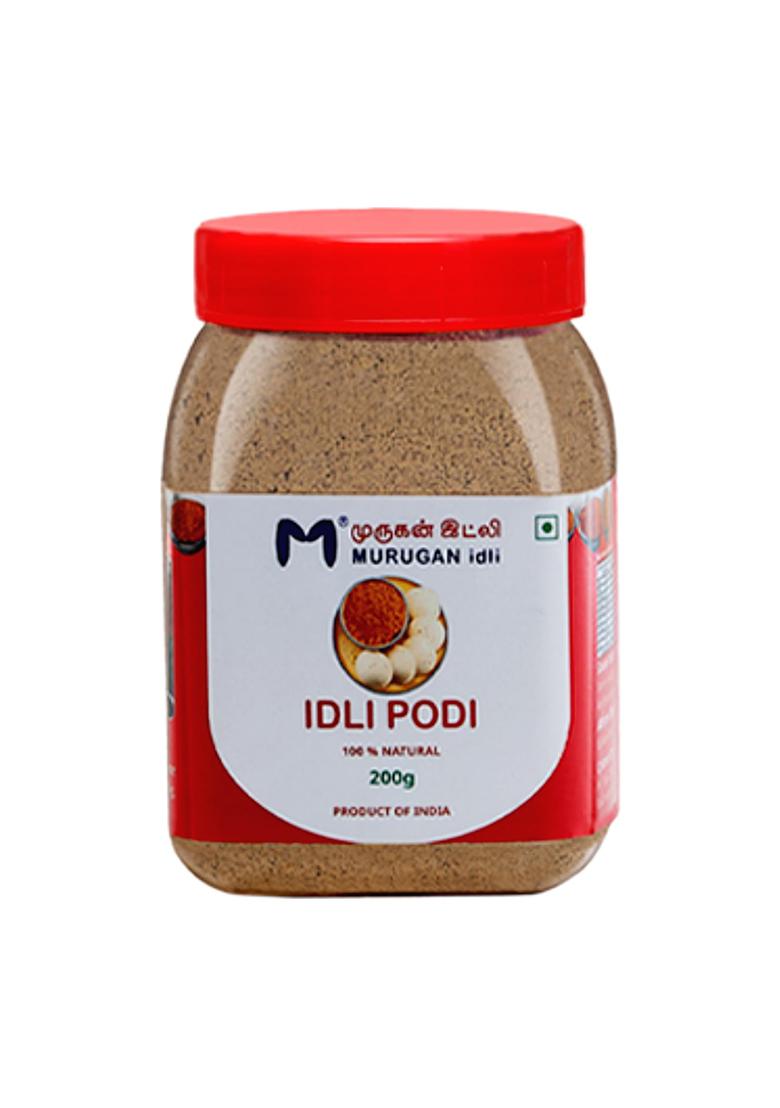 Murugan Idli Podi & Dosa Each 1 |Pack Of 2 (200G + 200G) | Authentic South Indian Spiced Powder For Dosa, Perfect Breakfast, Snacks Cooking Traditional Flavor Rich