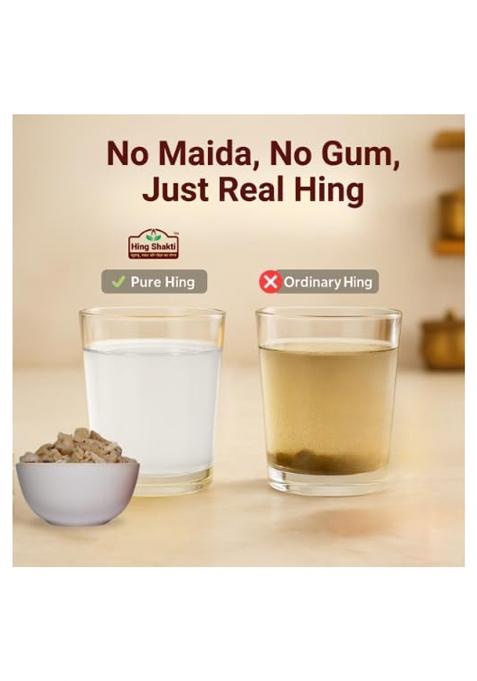 Hing Shakti | Pure Asafoetida (Hing) Authentic Aroma No Adulteration (5G)