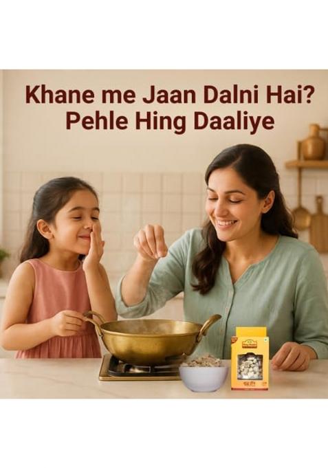 Hing Shakti | Pure Asafoetida (Hing) Authentic Aroma No Adulteration (5G)