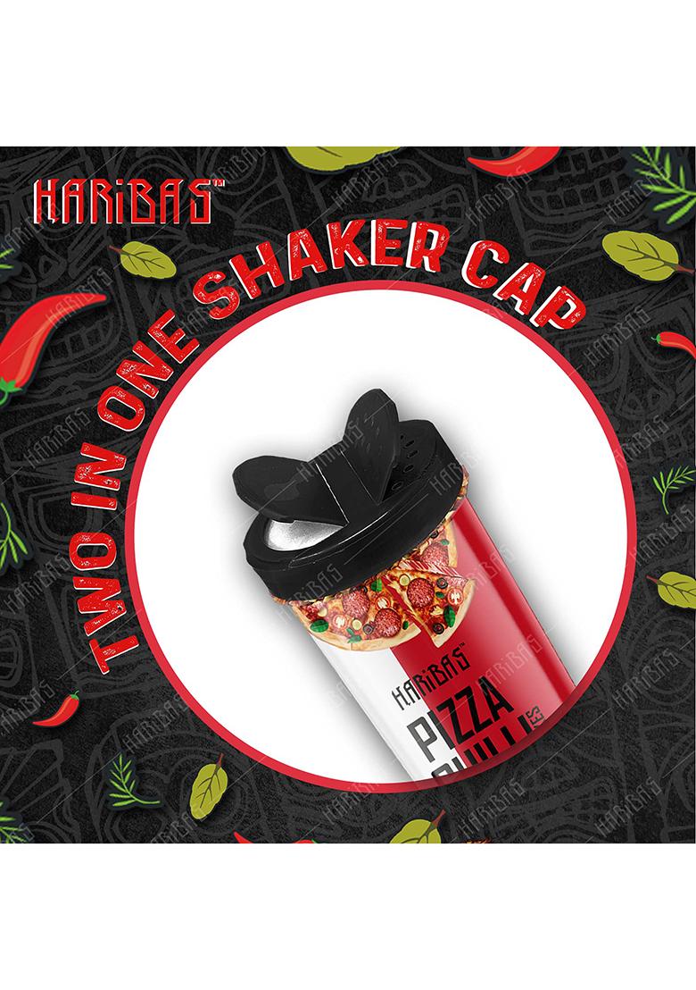 Haribas Italian Combo Oregano 40Gm And Chilli Flakes Sprinkler | Flakes/Leaves Pack Of 2 Herbs Seasoning Masala Powder