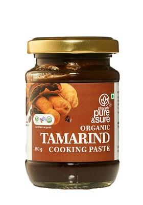 Phalada Pure & Sure Organic Tamarind (Imli) Paste 150G | 100% Fresh Imli Chutney Naturally Processed Thick Homemade Taste Quality For Cooking No Additives Chemical