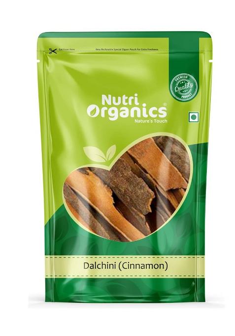 Nutriorganics Cinnamon (Dalchini) Pouch, 200 G