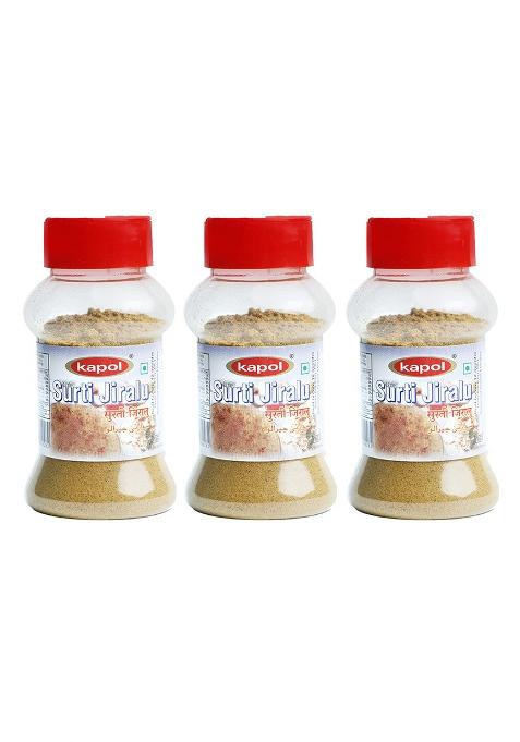 Kapol Surti Jiralu Cumin Seed 75 (Gms) - Pack Of 3