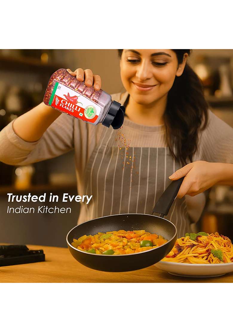 Nature Smith Naturesmith Chilli Flakes-250G || Ready To Use Big Jar - Indya