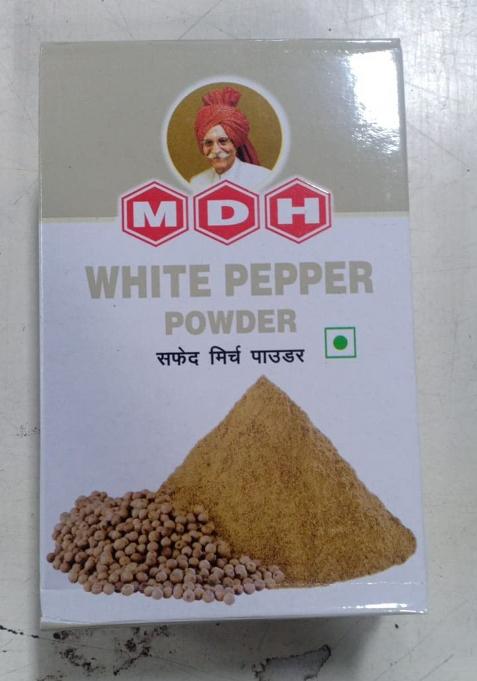 Mdh White Pepper Powder, 100G