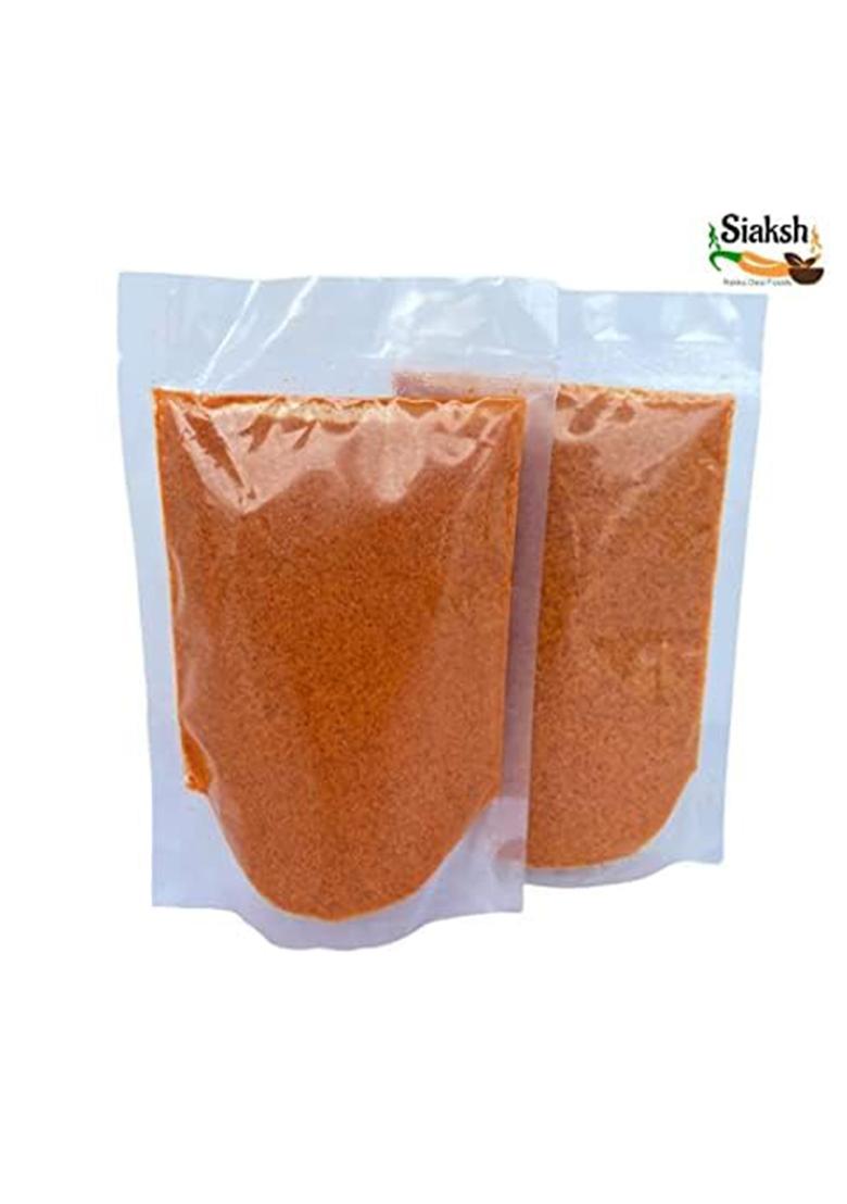 Siaksh Authentic Mumbai Vada Pav Masala Powder Mix, Instant Ready To Use Vadapaw Powder, Wada Pao Dry Chutney Tasty & Spicy Flavor, Indian Seasoning And Masalas With Delicious Taste (2)(150Gm)
