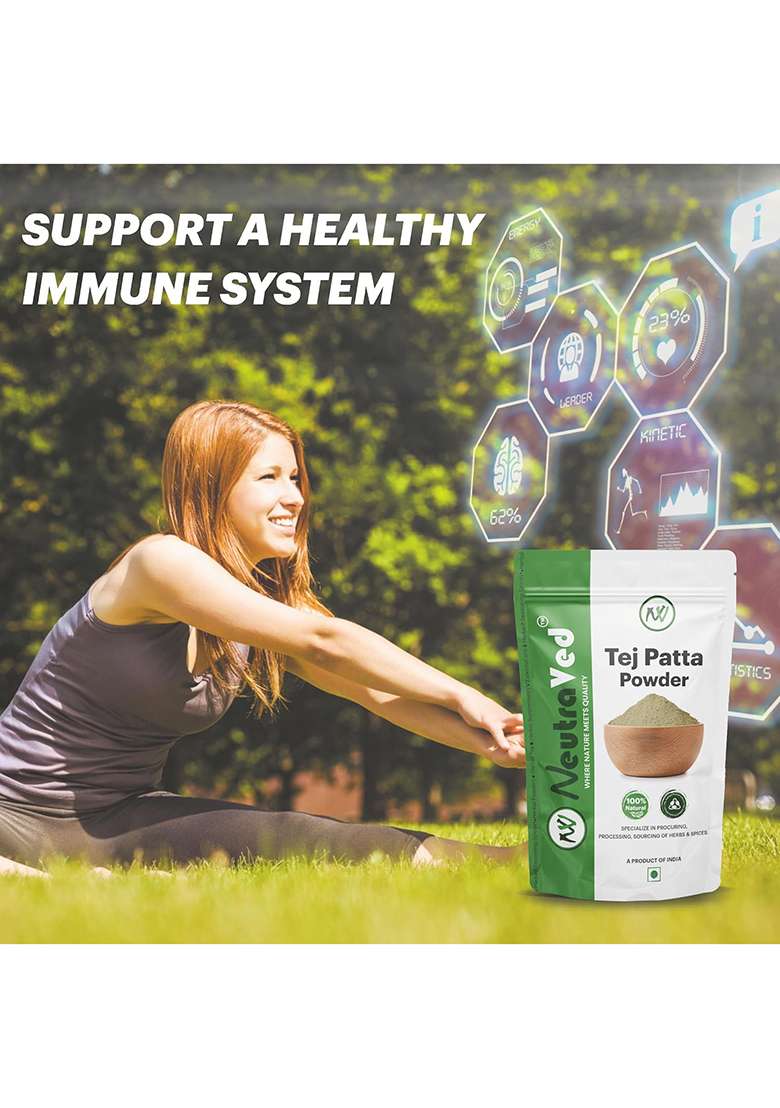 Neutraved Tej Patta Powder, 250 Grams | Bay Leaf Powder Cinnamomum Tamala - Indya