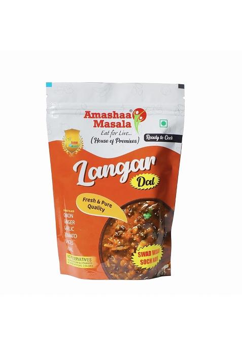 Amashaa Masala Eat For Live... - Langar Dal Premix 500Gm | Best Ready To Cook