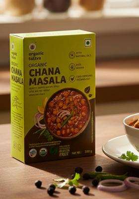 Organic Tattva Tattva, Chana Masala - 100 Gram | Pesticide And Chemical Free With Natural Oils Rich Aroma Naturally Gluten Pack Of 1