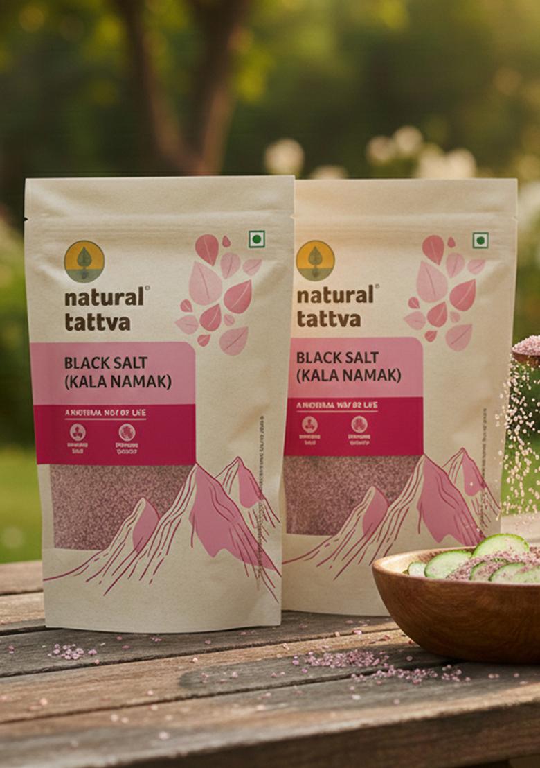 Organic Tattva Himalayan Pink Salt 500G | Natural Crystal Sendha Namak For Cooking & Wellness Unrefined Mineral-Rich Rock