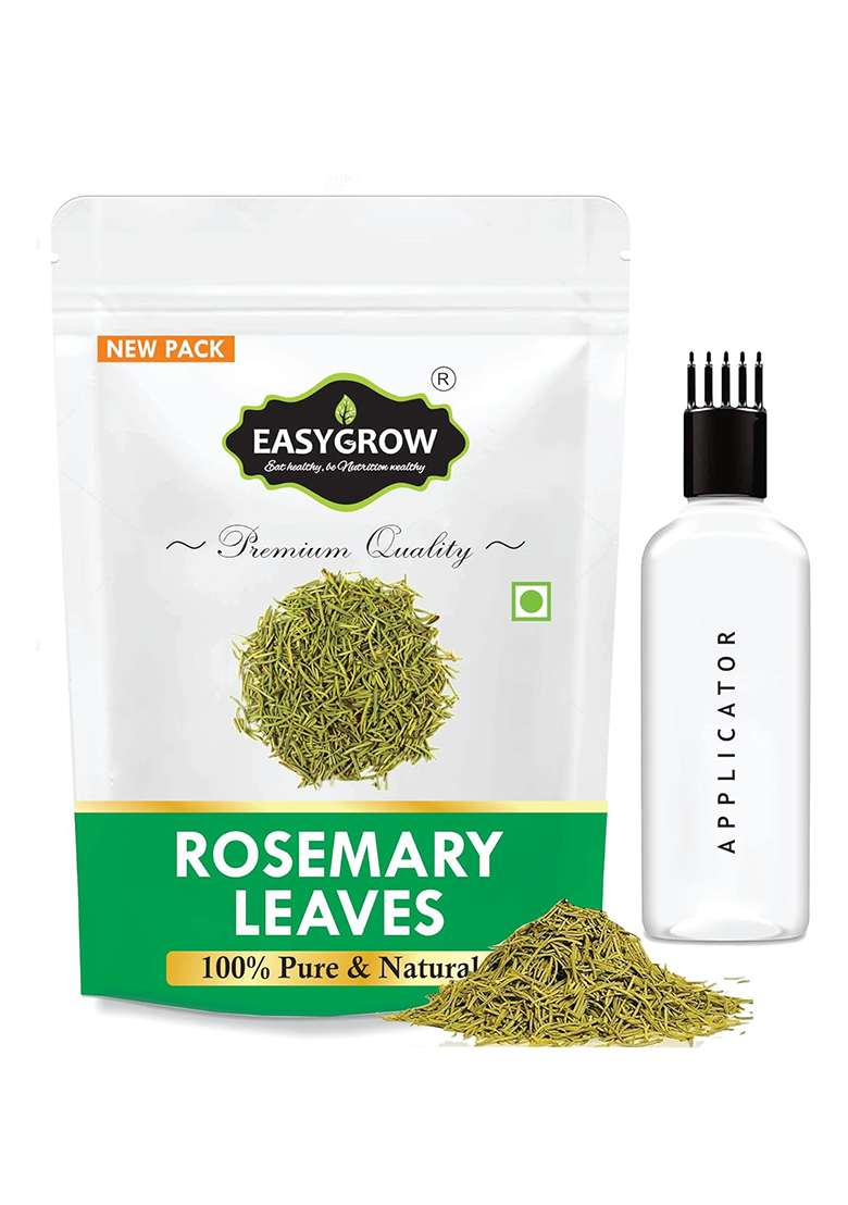 Easygrow Rosemary Dried Leaves (100% Natural) - 100 Gm, For Hair Growth - Indya