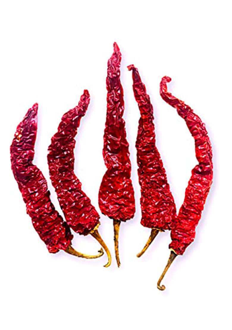 Pure Pik Purepik Byadgi Red Chilli Whole(Stemless)-400 Grams,/Red Whole/Dry Chilli/Lal Mirch Sabut - Indya