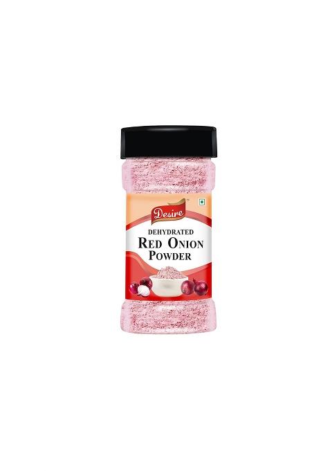 Desire Red Onion Powder 100 Gram |Pure & Natural Dehydrated | Ideal For Cooking, Seasoning Spices No Additives