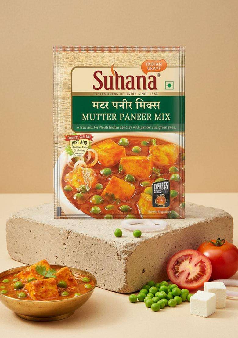 Suhana Mutter Paneer Spice Mix 50G - Pack Of 2 - Indya