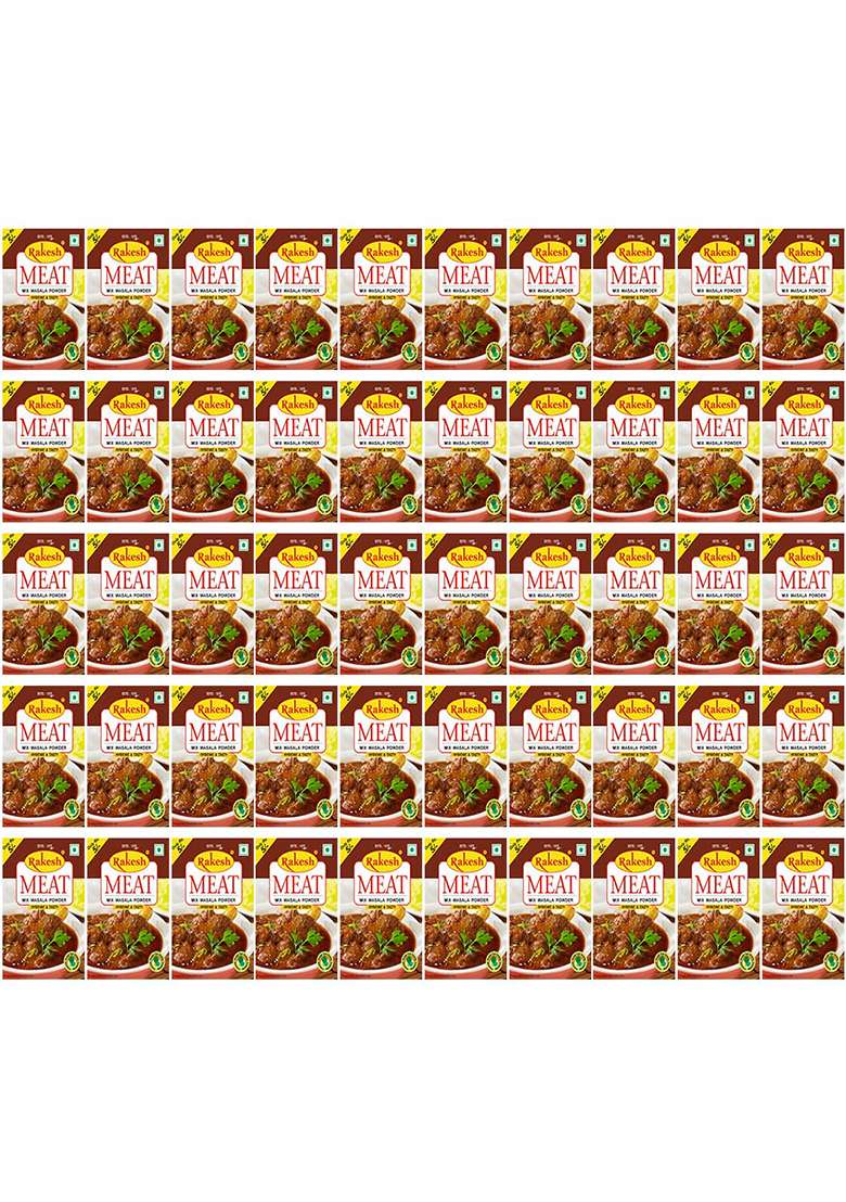 Rakesh Group Meat Masala Combo Pack 50G X 5Pcs, Small Box 5Pcs) - Indya