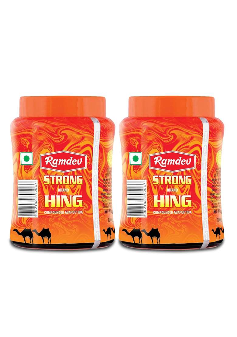 Ramdev Strong Hing Powder 100 Gm | Pack Of 2 - Indya