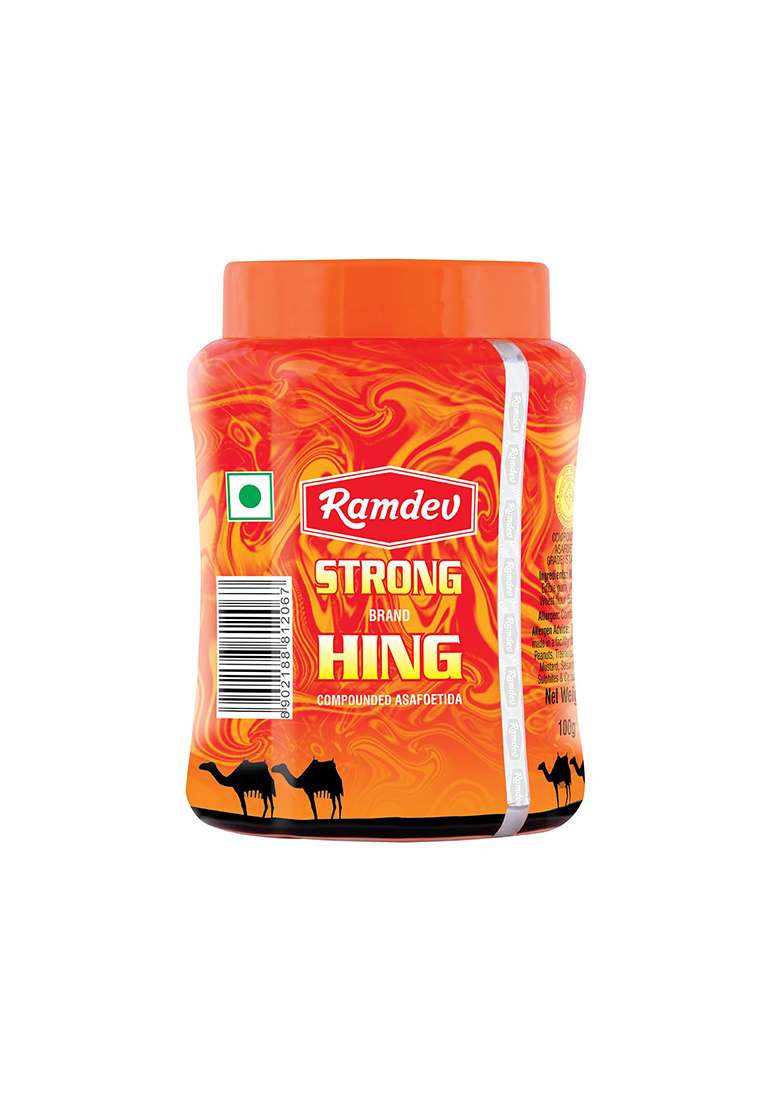Ramdev Strong Hing Powder 100 Gm | Pack Of 2 - Indya