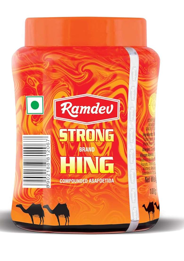 Ramdev Strong Hing Powder 100 Gm | Pack Of 2 - Indya