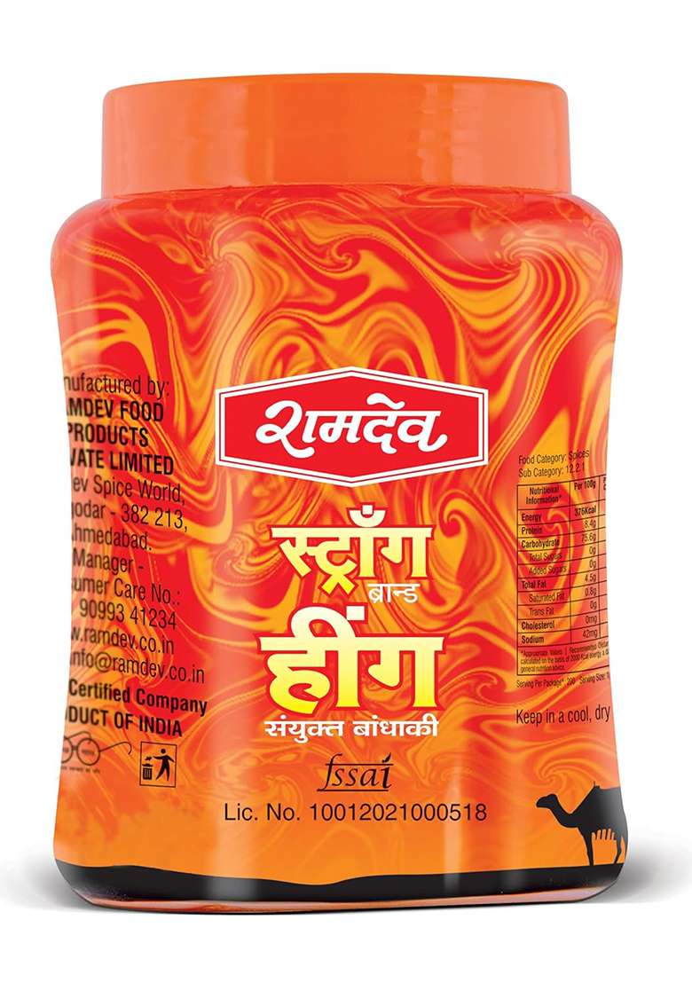 Ramdev Strong Hing Powder 100 Gm | Pack Of 2 - Indya