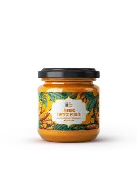 My Pahadi Dukan (Mpd) Lakadong Turmeric Powder 100G, Single-Origin, 8 10% Curcumin, Hand-Harvested & Sun-Dried, Pure Chemical-Free Haldi, Strong Aroma Deep Golden Color, Lab-Tested, From Meghalaya