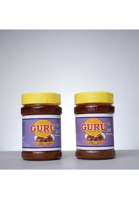 Guru Vathakulambu Paste | Combo Vathal Kuzhambu Rice |100% Natural|No Artificial Color 300Gm, (Pack Of 2)