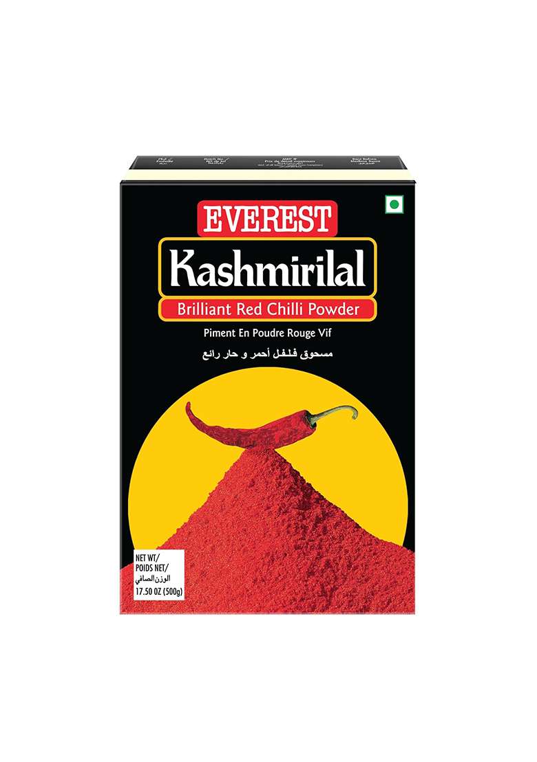 Everests Everest Kashmirilal Chilli Powder, 500Grams - Indya