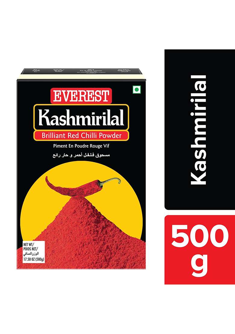 Everests Everest Kashmirilal Chilli Powder, 500Grams - Indya