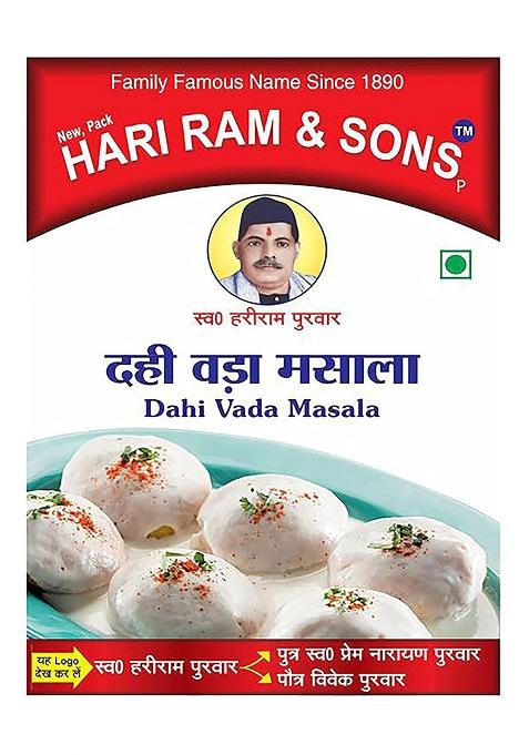 Etashas Dahi Vada Masala - 50 Gms | Raita Bhalla Powder From Hari Ram Purwar Spices, Allahabad