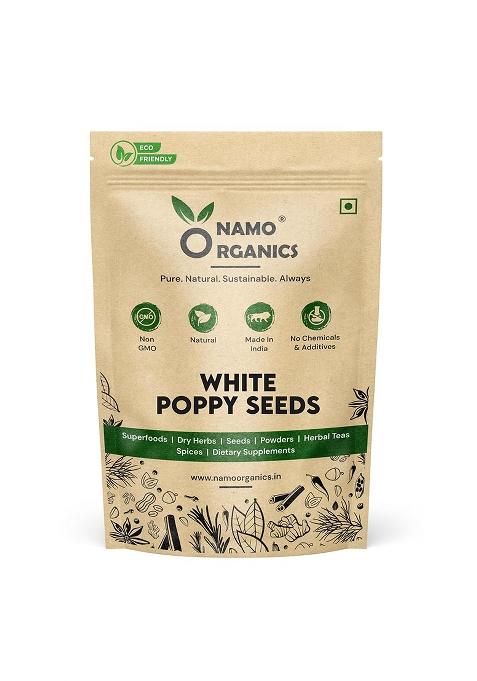 Namo Organics Organic - Original White Posto Poppy Seeds 150Gm Unadulterated Khus | Khas 100% Pure Raw And Unprocessed Direct From Farmers