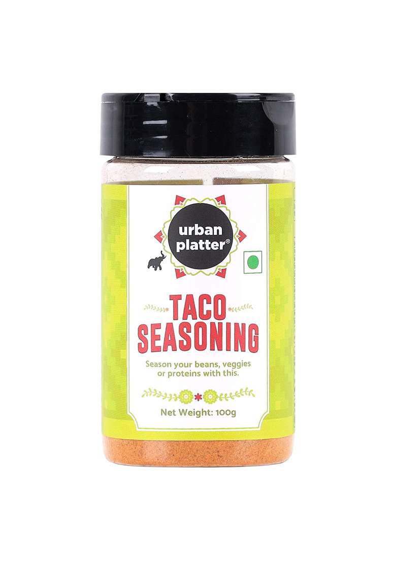 Urban Platter Mexican Taco Seasoning, 100G (Authentic Style Spice Blend | Ideal For Veggies, Beans And Protein Mix) - Indya