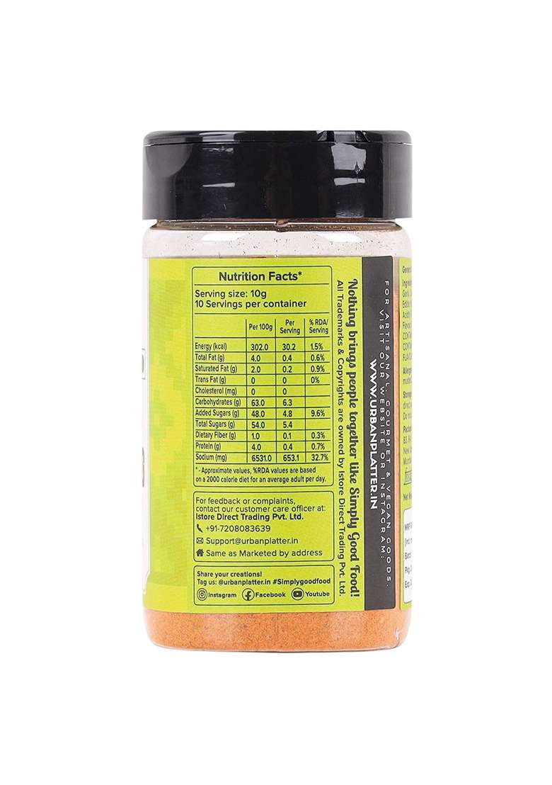 Urban Platter Mexican Taco Seasoning, 100G (Authentic Style Spice Blend | Ideal For Veggies, Beans And Protein Mix) - Indya