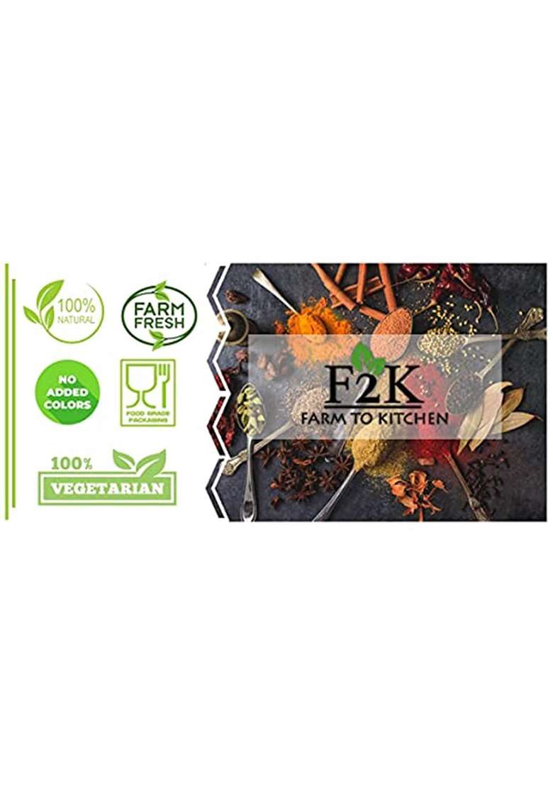F2K Farm To Kitchen Black Cardamom Whole - Badi Elaichi Premium Big Cardamoms, 100 Gm - Indya