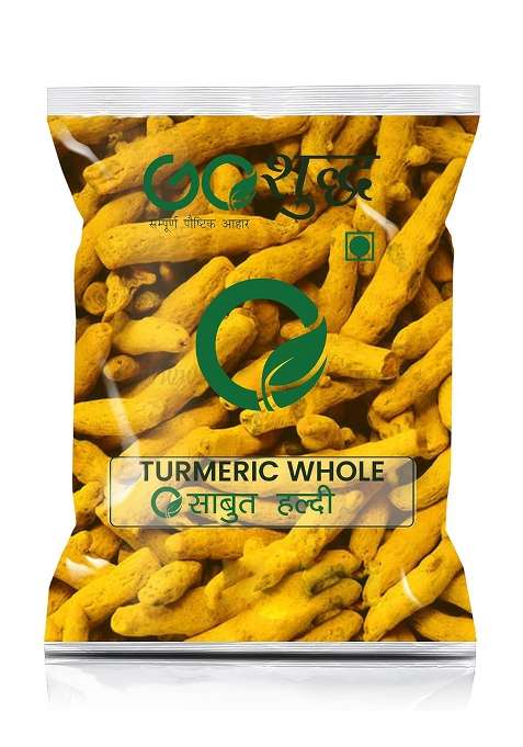 Goshudh Turmeric Whole (Haldi Sabut)|500 Gm Packing| Cooking Masala/Spices| Adds Amazing Flavour| No Color Or Preservatives Added| Kitchen Must Haves