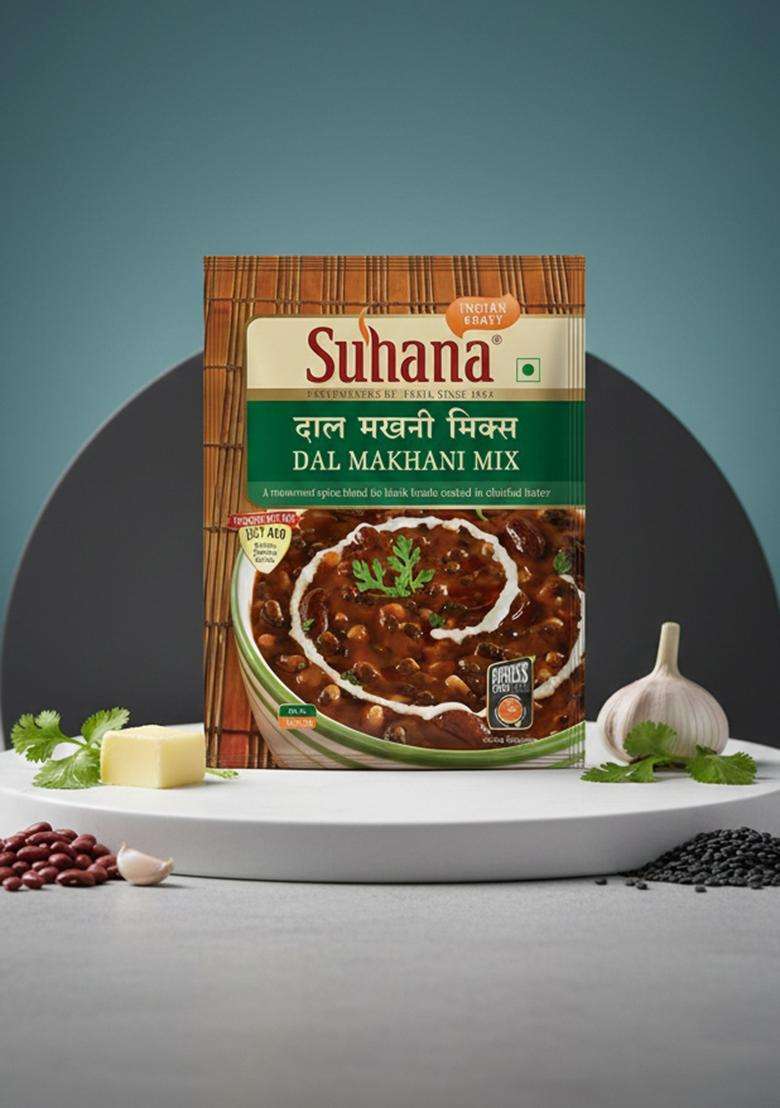 Suhana Dal Makhani Spice Mix 50G Pouch - Pack Of 6 - Indya