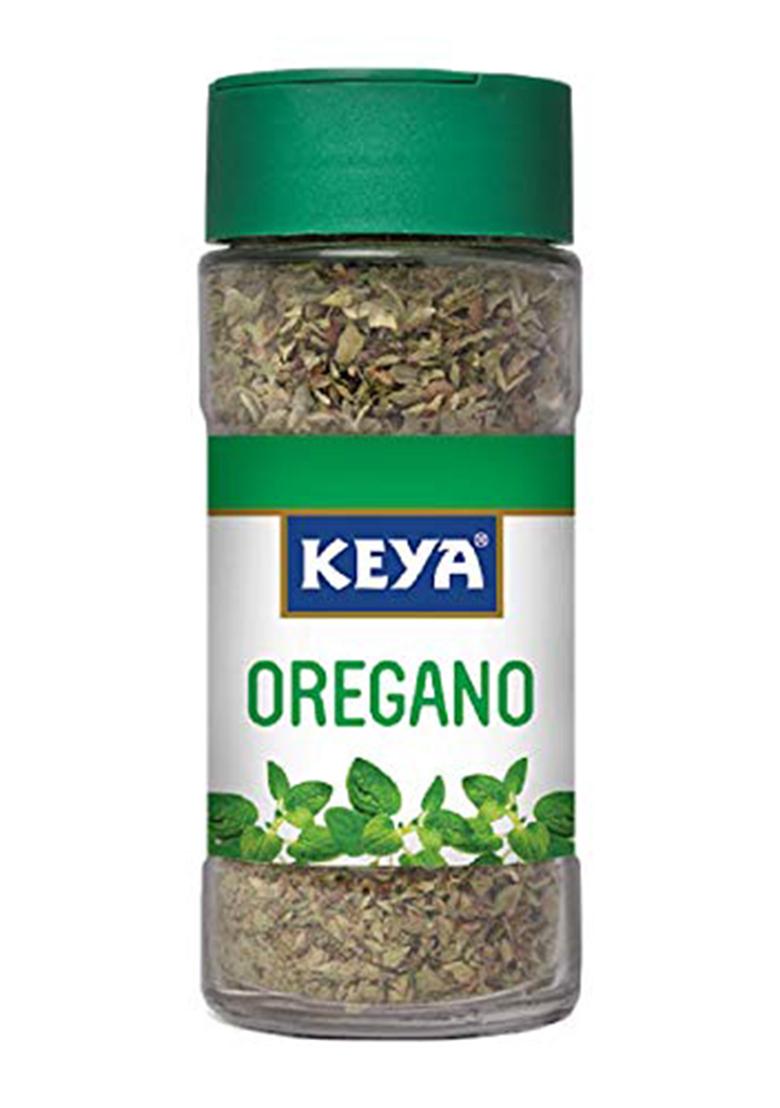 Keya Oregano(Freeze Dried), Pizza/Pasta Seasoning, Imported Herb Sprinkler 10Gm & Red Chilli Flakes, Dry Flakes Seasonings, Aromatic Spicy Dried Pizza Pasta Seasoning 40Gm