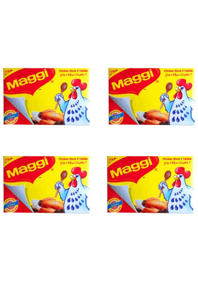 Maggi Chicken Cubes, 4 X 20G - Indya