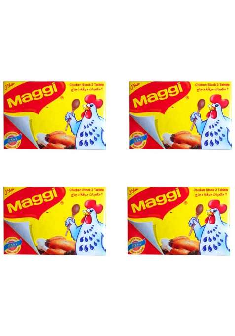 Maggi Chicken Cubes, 4 X 20G
