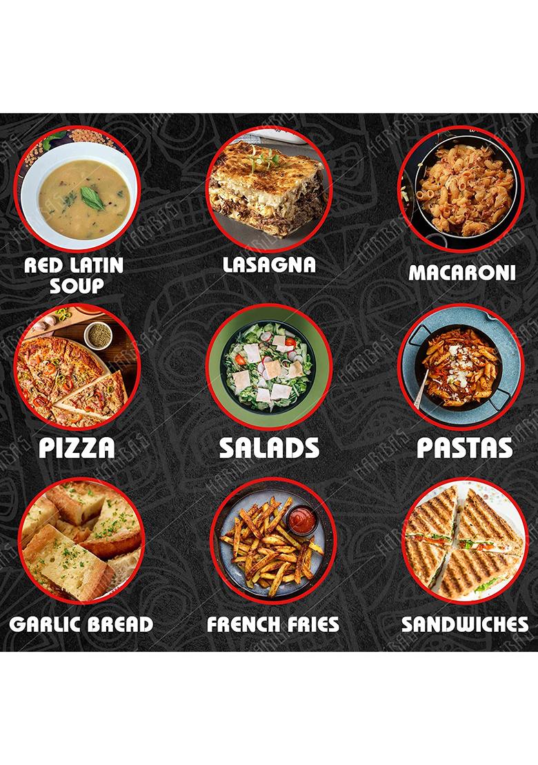 Haribas Dry Oregano Flakes Seasonings 100Grms, Aromatic Spicy Dried Pizza Pasta Seasoning